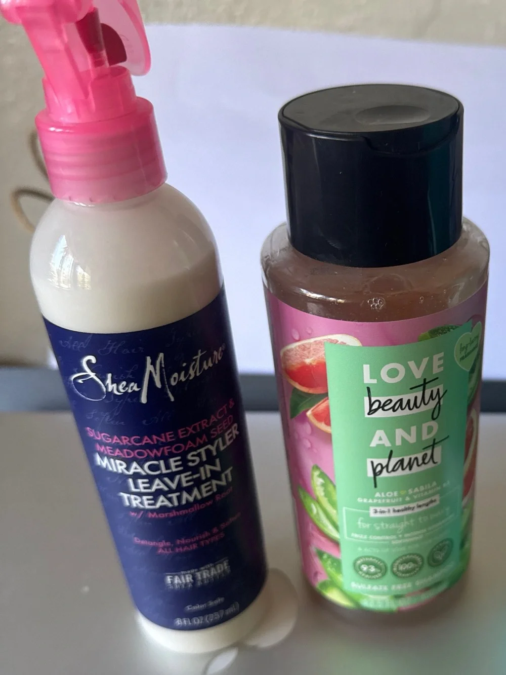 Herbivore Botanicals Pink and Green Shower Bottles Trio